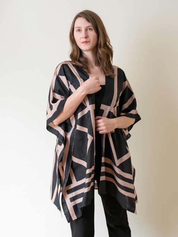 silk kimono quad
